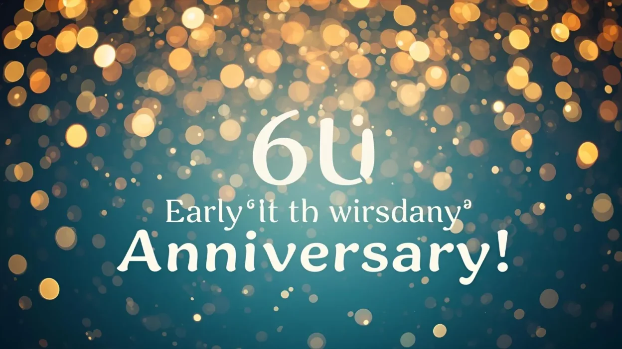 6th Anniversary Wishes