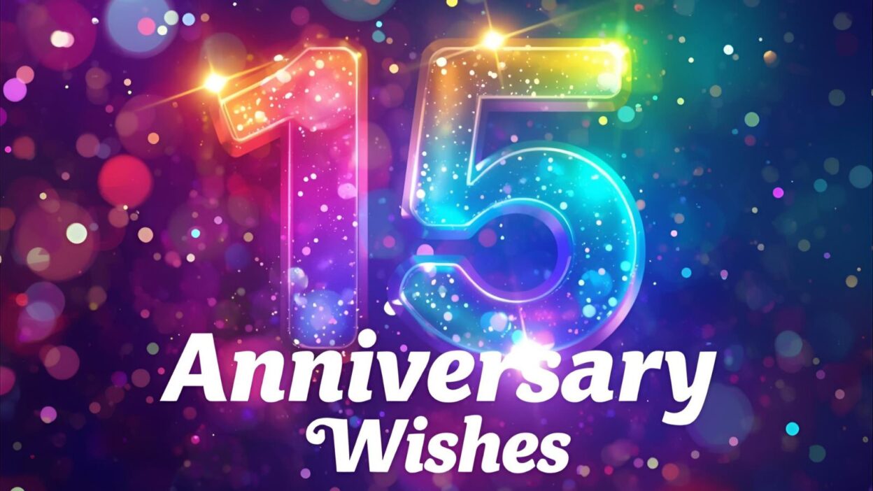 15th Anniversary Wishes