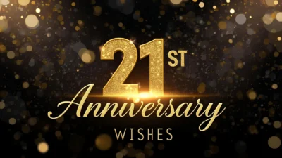 21st Anniversary Wishes