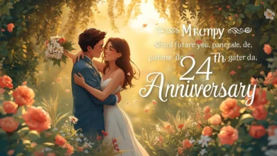 24th Anniversary Wishes