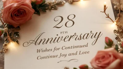 28th Anniversary Wishes