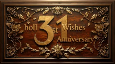 31st Anniversary Wishes