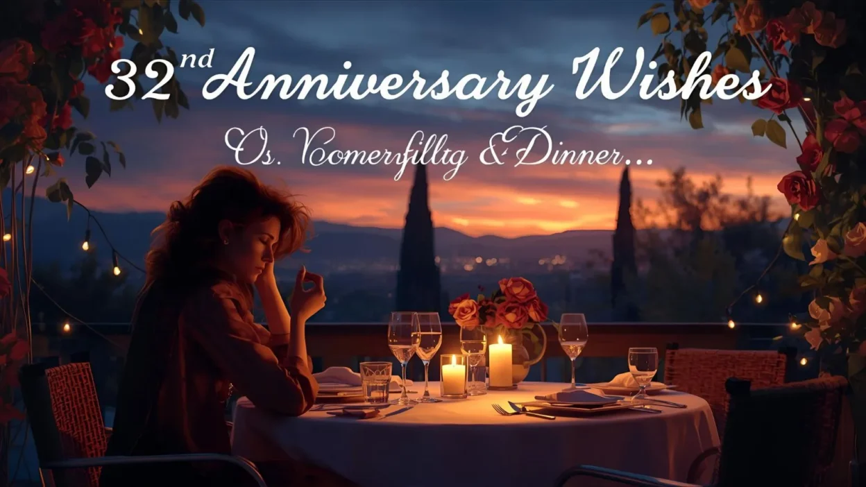32nd Anniversary Wishes