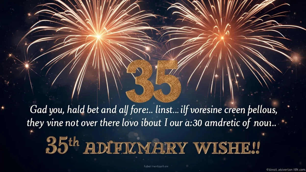35th Anniversary Wishes