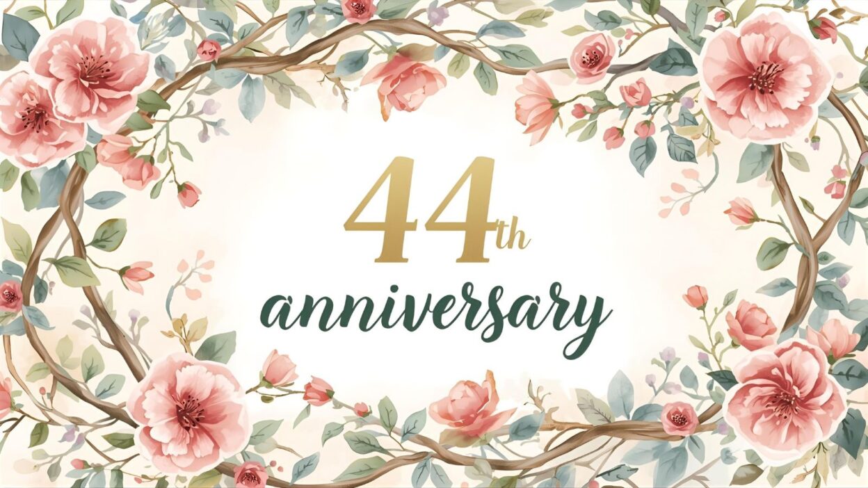 44th Anniversary Wishes