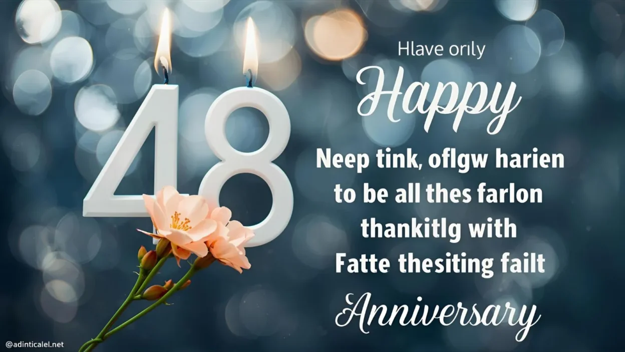 48th anniversary wishes