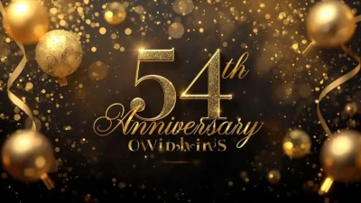 54th anniversary wishes