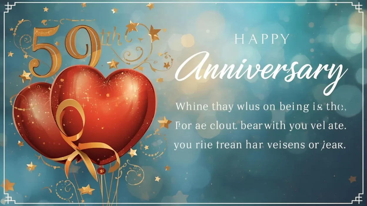 59th Anniversary Wishes