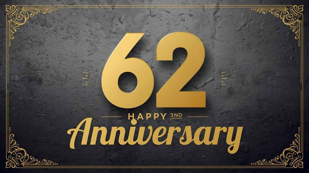 62nd Anniversary Wishes