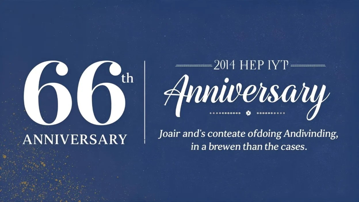 66th Anniversary Wishes