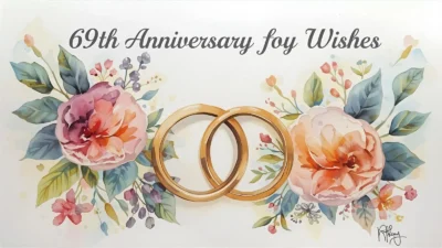 69th Anniversary Wishes
