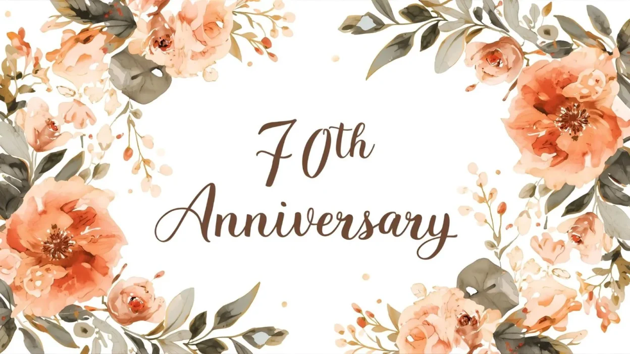 70th Anniversary Wishes