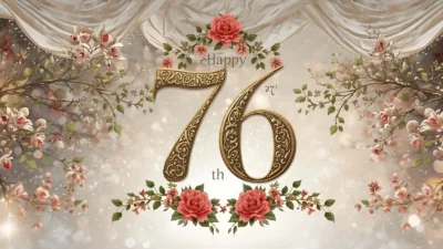 76th Anniversary Wishes