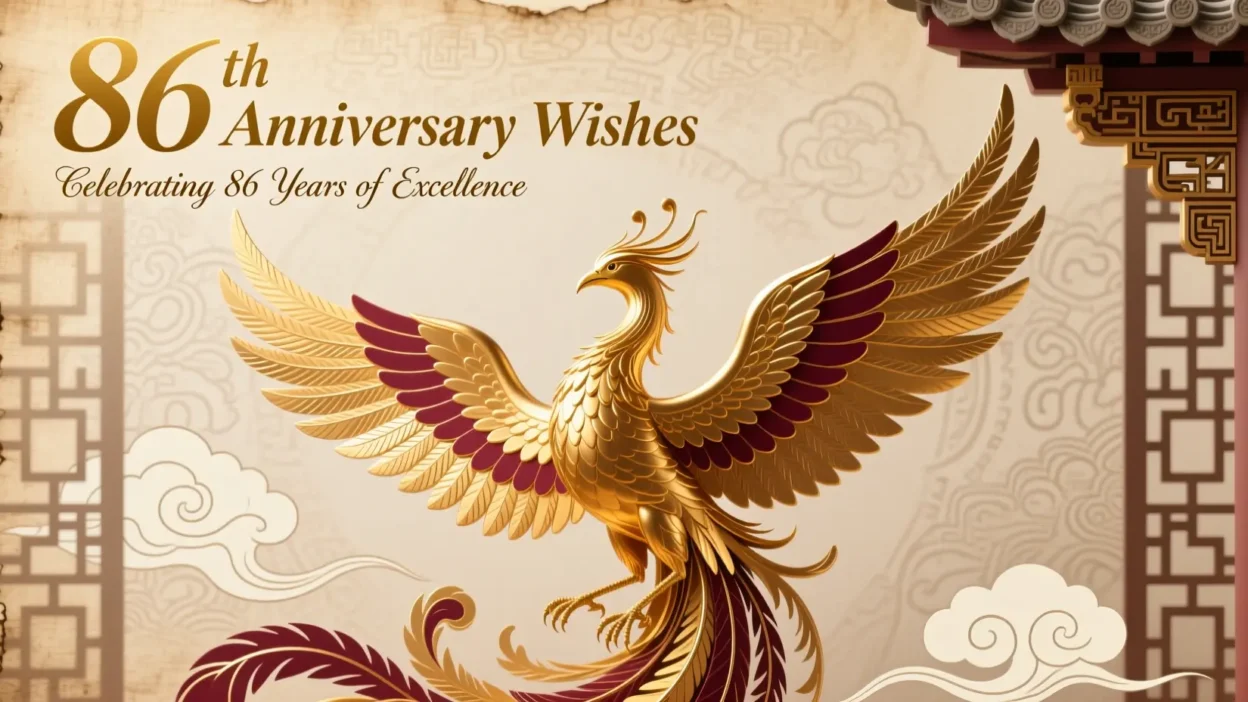 86th Anniversary Wishes