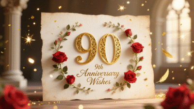 90th Anniversary Wishes