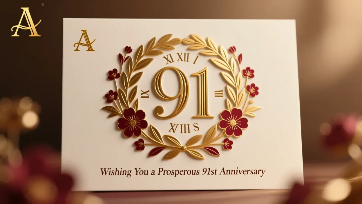 91st Anniversary Wishes